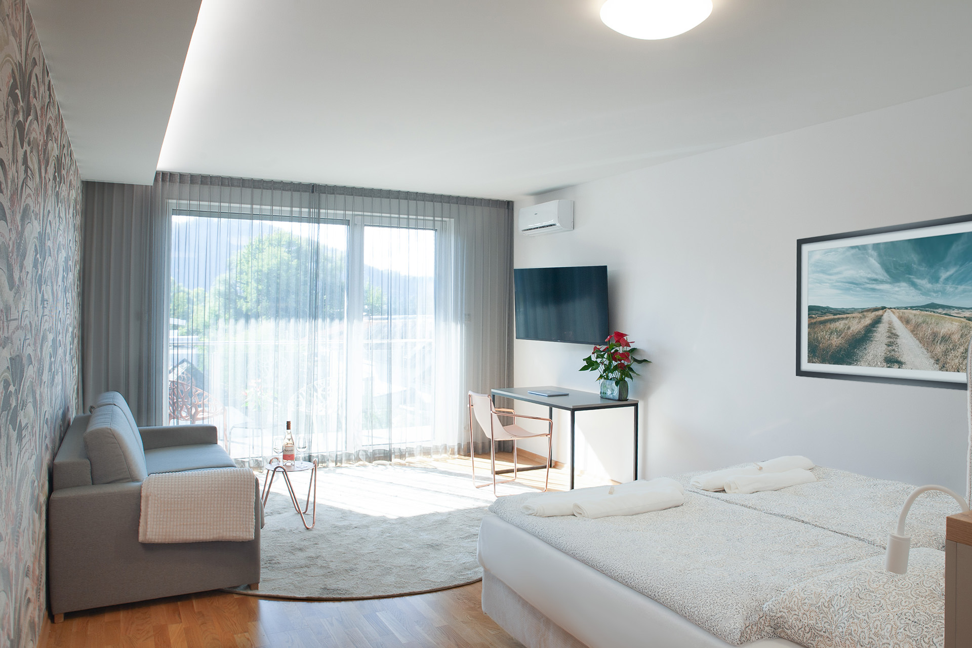 Foto der Batimat City Apartments in Salzburg.